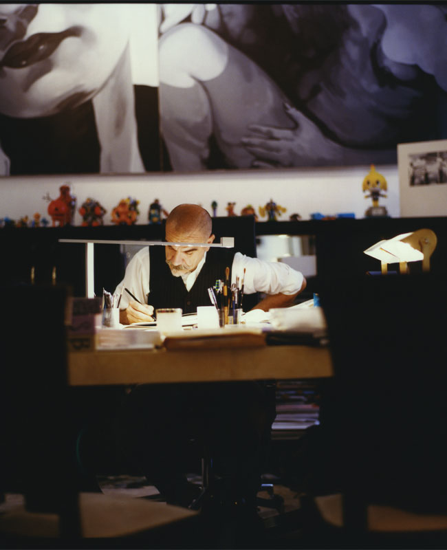 The Villa Mozart is Bodino’s workspace as well as a casket for his breathtaking jewellery.