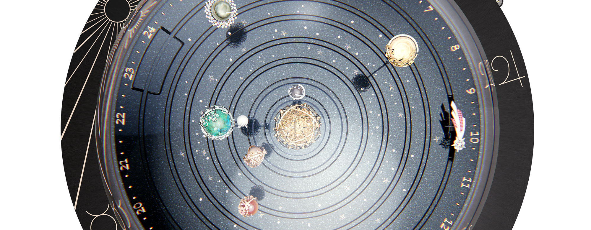 Rendu-3D---VCARO8XW00---Planétarium---Dessus-©-Van-Cleef-&-Arpels